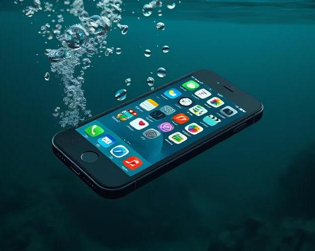Мокрый iPhone